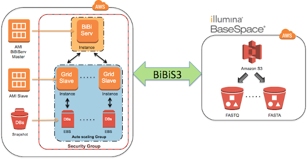BiBiCloud AWS workflow